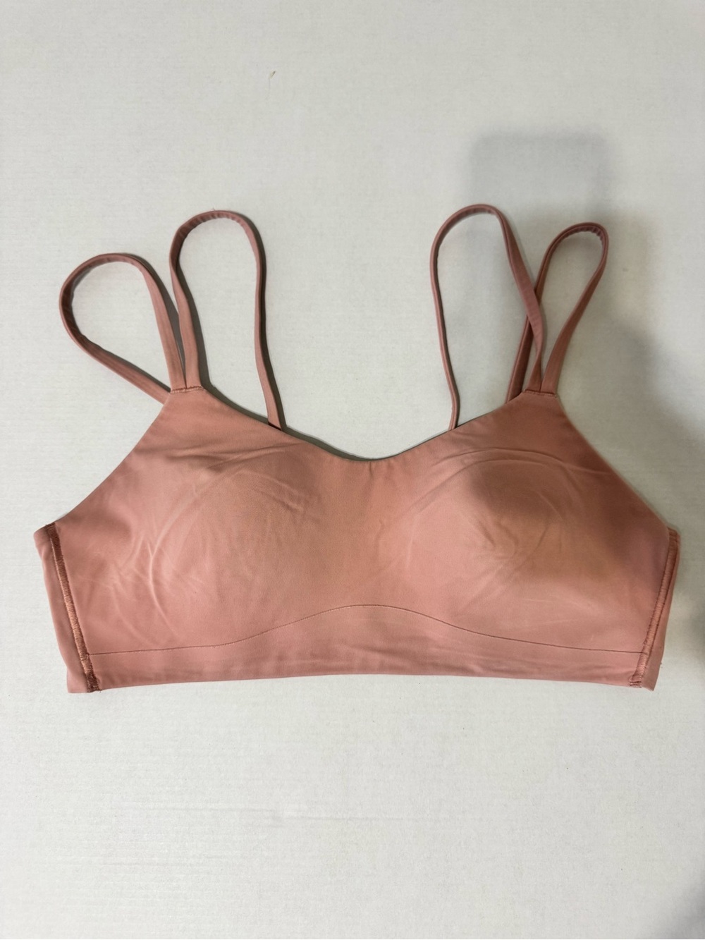 lululemon athletica Double-Strap Wireless Bralette in Rosewood